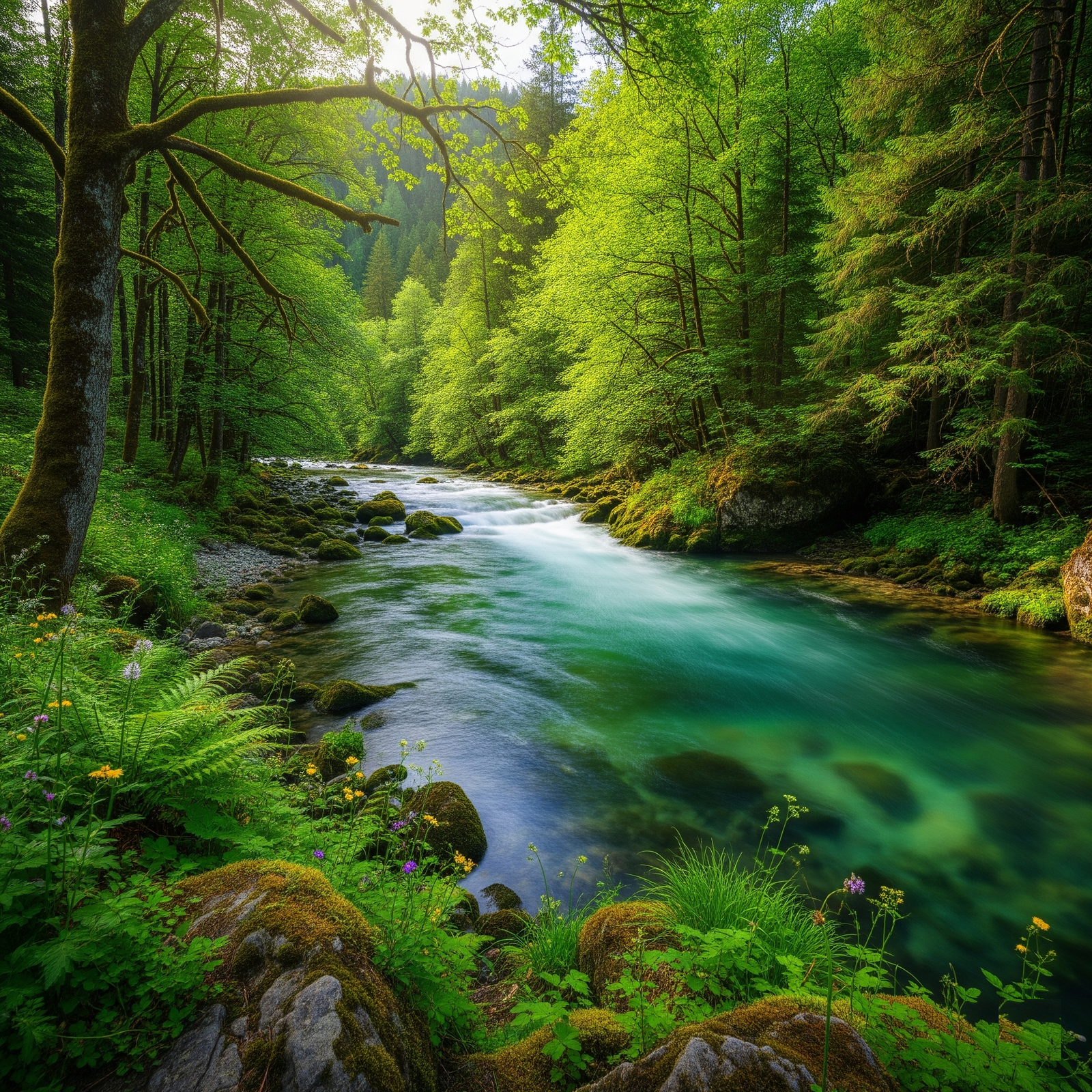 The River at Mbin Ndem